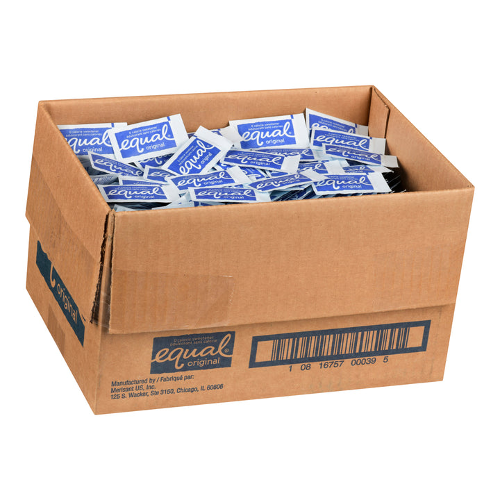 Sugar Substitute Blue Packet - 1 x 2000 count - Equal - Restaurant and Foodservice Ingredients - Canadian Distribution