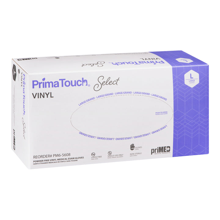 Glove Exam Vinyl Large - 10 x 150 count - Primatouch Slct - Packaging and Accessories - Restaurant Supplies and Equipment - Canadian Distribution