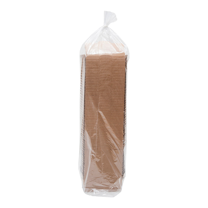 Carton Clamshell Plain 4 x 4 x 4 - 1 x 450 count - Seaside Paper P - Packaging and Accessories - Restaurant Supplies and Equipment - Canadian Distribution