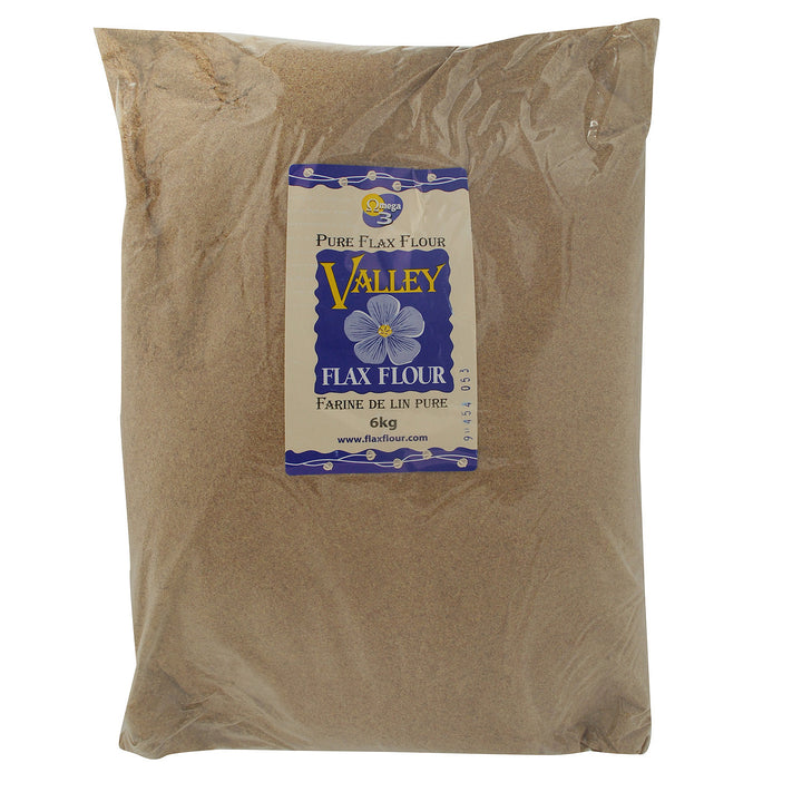 Flour Grain Flax - 1 x 6 kg - Valley Flaxflou - Restaurant and Foodservice Ingredients - Canadian Distribution