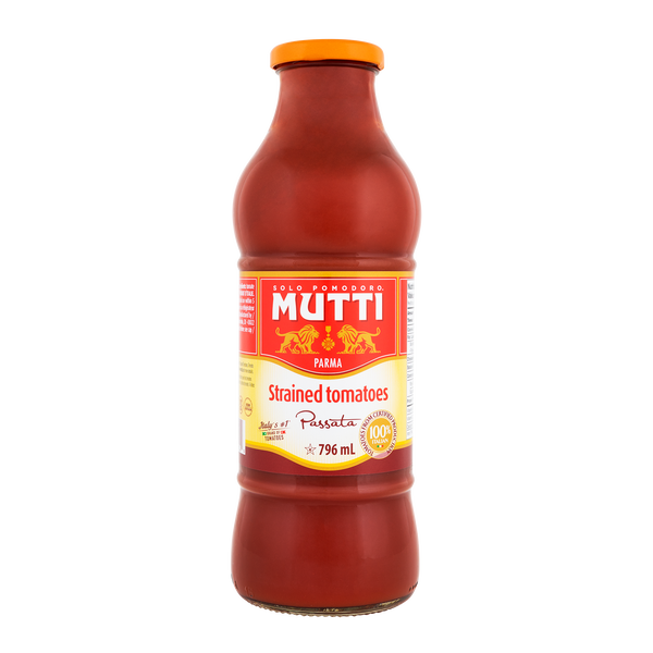 Mutti Passata Strained Tomatoes - 24 × 796 mL - Grocery and Food Items - Canadian Distribution