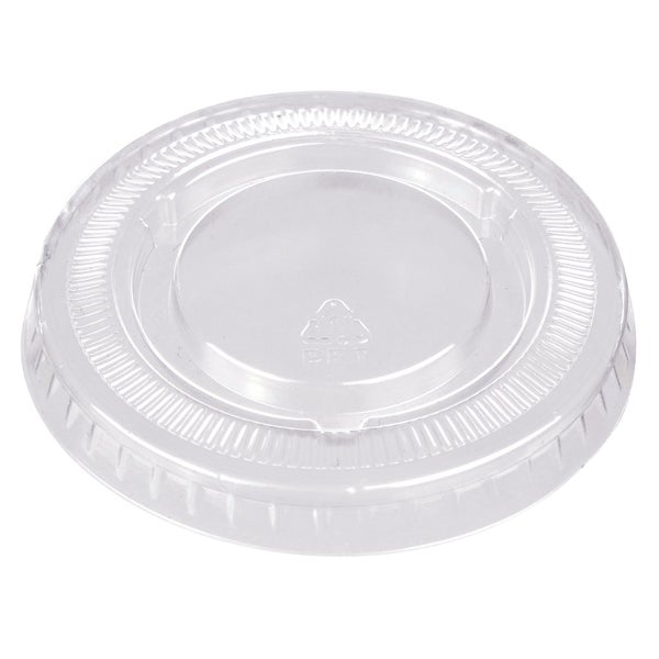 Titan Clear Plastic Lid for 2 oz Portion Cups - 4 packs of 300  - Disposables, Restaurant Packaging and Take-Out Supplies - Canadian Distribution - Ships Free Within Canada on Orders Above CAD $199