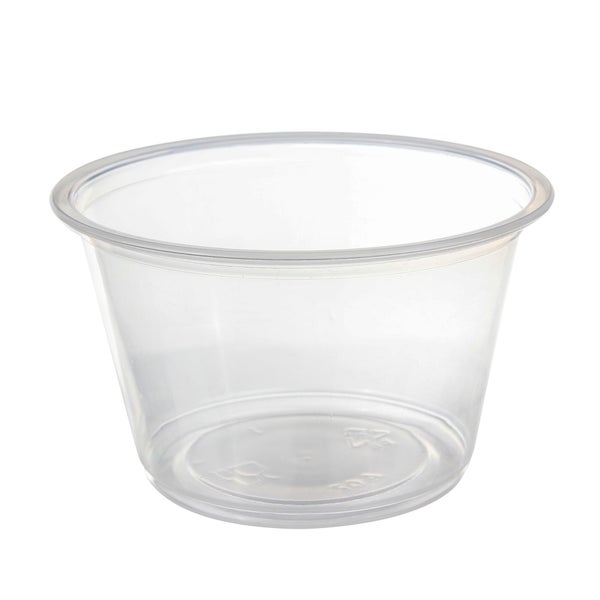 Titan Clear Plastic 4-oz Portion Cups - 4 packs of 300  - Disposables, Restaurant Packaging and Take-Out Supplies - Canadian Distribution - Ships Free Within Canada on Orders Above CAD $199