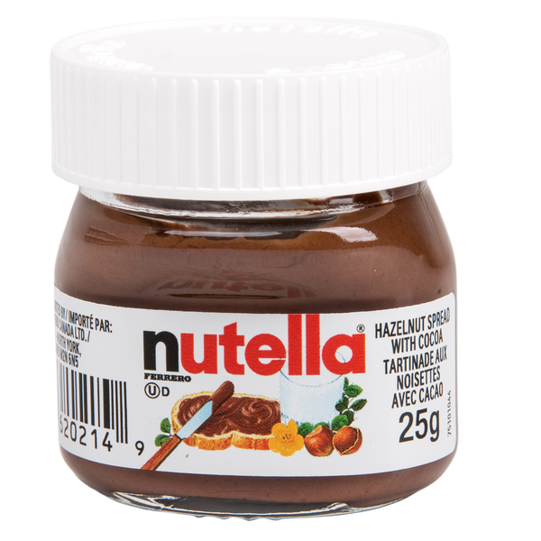Nutella Mini Jars - 256 × 25 g - Grocery and Food Items - Canadian Distribution