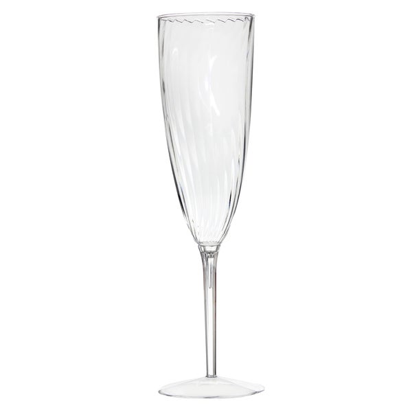 Argentia Ridge 6-oz Plastic Champagne Flutes - Pack of 40 - Grocery and Food Items - Canadian Distribution