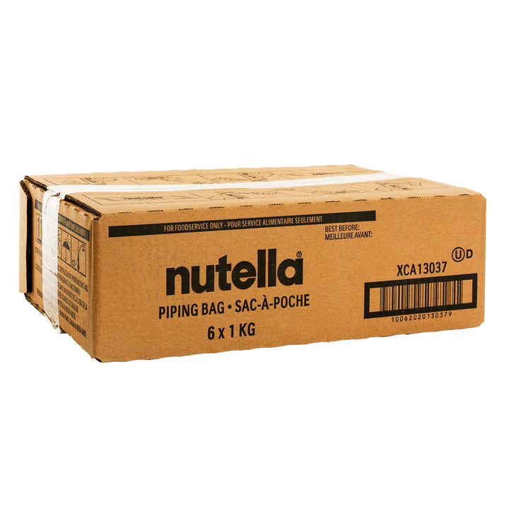 Nutella Piping Bags - 12 × 1 kg - Grocery and Food Items - Canadian Distribution - Ships Free Within Canada on Orders Above CAD $199