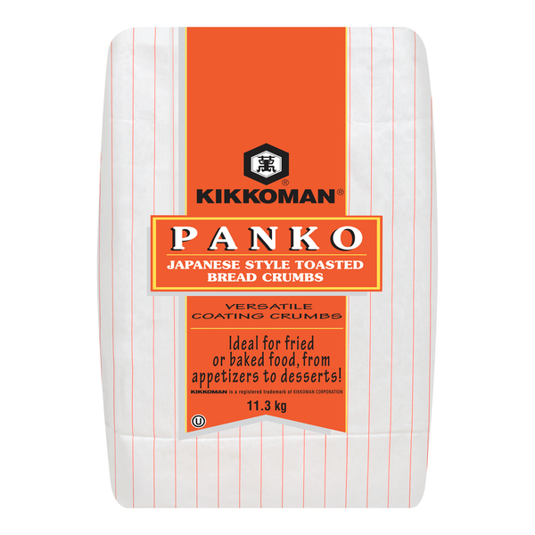 Kikkoman Panko Japanese Style Toasted Bread Crumbs - 4 x 11.3 kg - Grocery and Food Items - Canadian Distribution