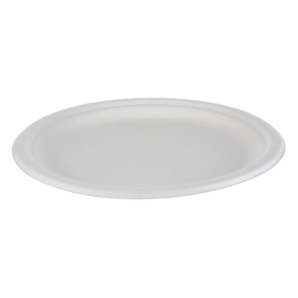 IECO 10-in Bagasse Plates - 5 packs of 50 - Grocery and Food Items - Canadian Distribution