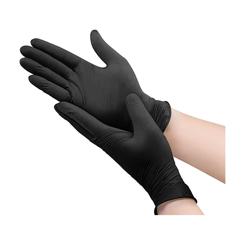 Black Nitrile Gloves Large - 10 x 100 count - CW Canada - Canadian Distribution