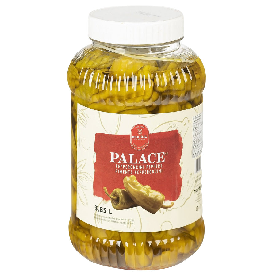Palace Whole Pepperoncini Peppers - 4 x 3.85 L - Grocery and Food Items - Canadian Distribution