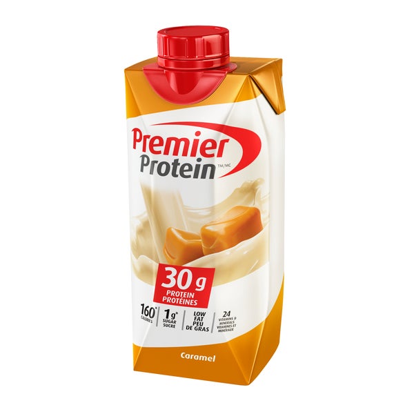Caramel Shake - 18 × 325 mL - Premier Protein - Health and Wellness - Canadian Distribution