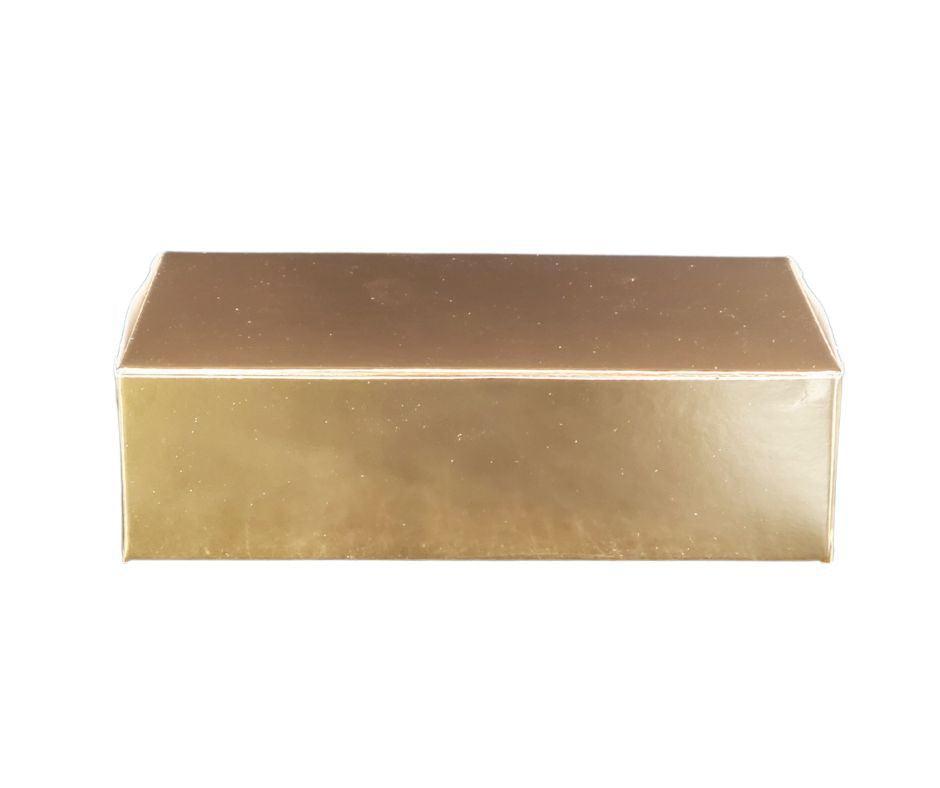 Boîte à bonbons - Or - 0,23 kg - 15,9 cm x 9,5 cm x 4,4 cm