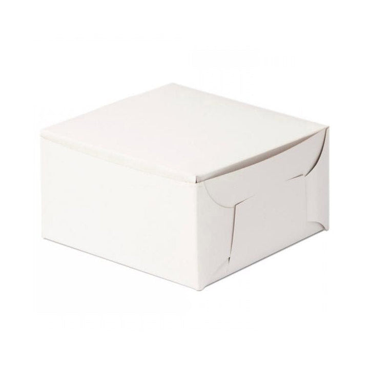 Boîte à gâteau en papier kraft blanc de 10 po - Distribution canadienne - Livraison gratuite au Canada pour les commandes de plus de 199 CAD