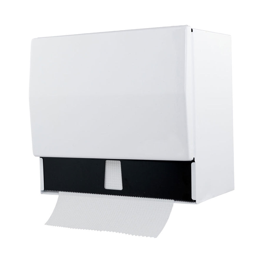 Universal Roll and Single Fold Paper Towel Dispenser