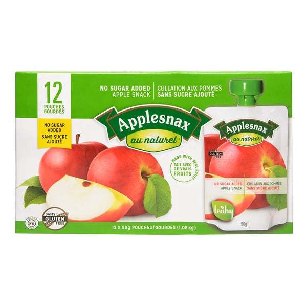 Assortiment de collations aux pommes - 144 × 90 g - Applesnax - Distribution canadienne - Livraison gratuite au Canada pour les commandes de plus de 199 $ CA