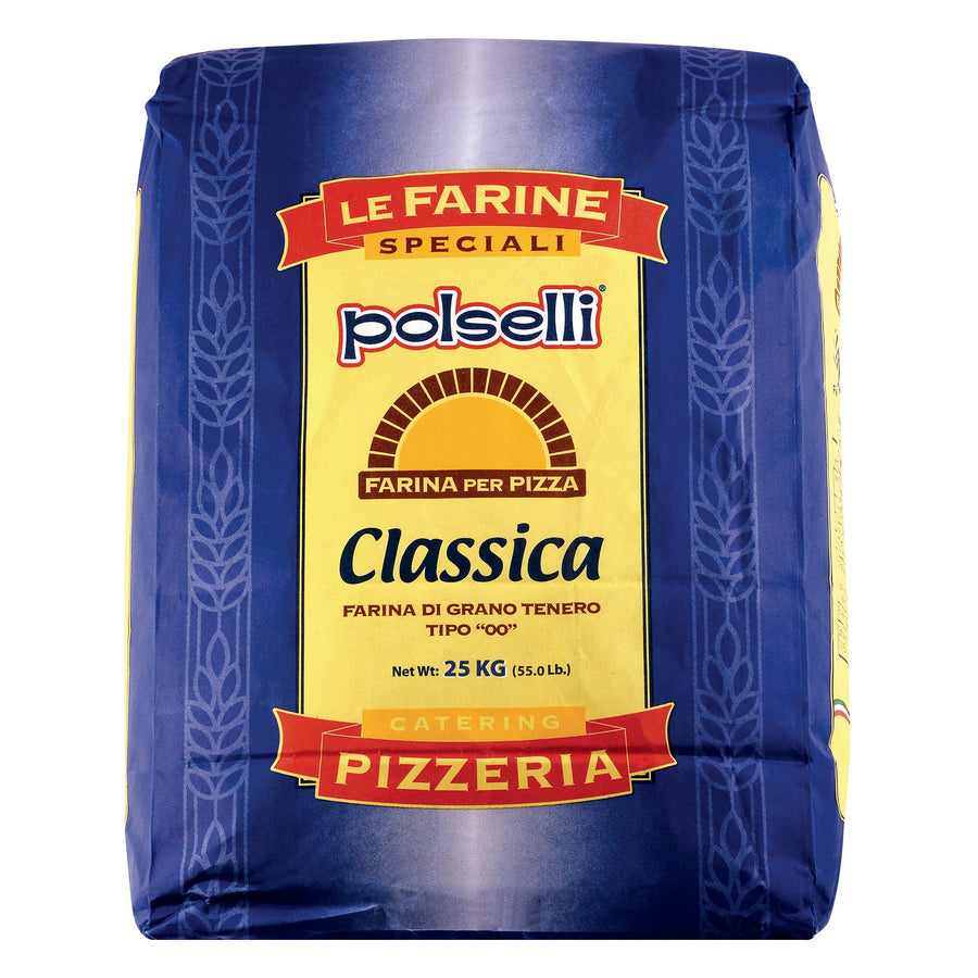 Polselli Classica Pizza Flour Type 00 - 2 x 25 kg - Grocery and Food Items - Canadian Distribution
