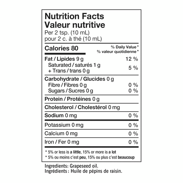 Huile de pépins de raisin aromatisée légère Ottavio - 4 x 3 L - Épicerie et produits alimentaires - Distribution canadienne - Livraison gratuite au Canada pour les commandes de plus de 199 $ CA