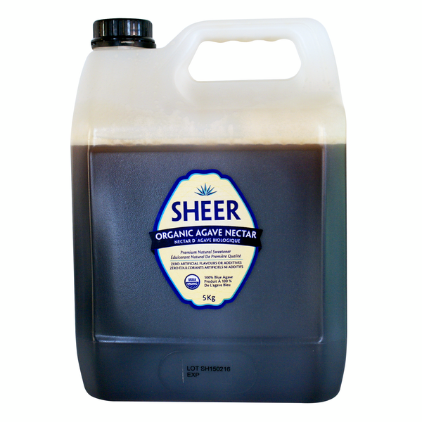 Sheer Organic Agave Nectar - 4 x 5 kg - Grocery and Food Items - Canadian Distribution