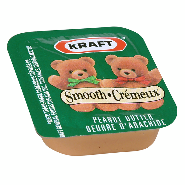 Beurre d'arachide Kraft Smooth en portions individuelles - 4 paquets de 200 portions - Épicerie et produits alimentaires - Distribution canadienne - Livraison gratuite au Canada pour les commandes de plus de 199 $ CA