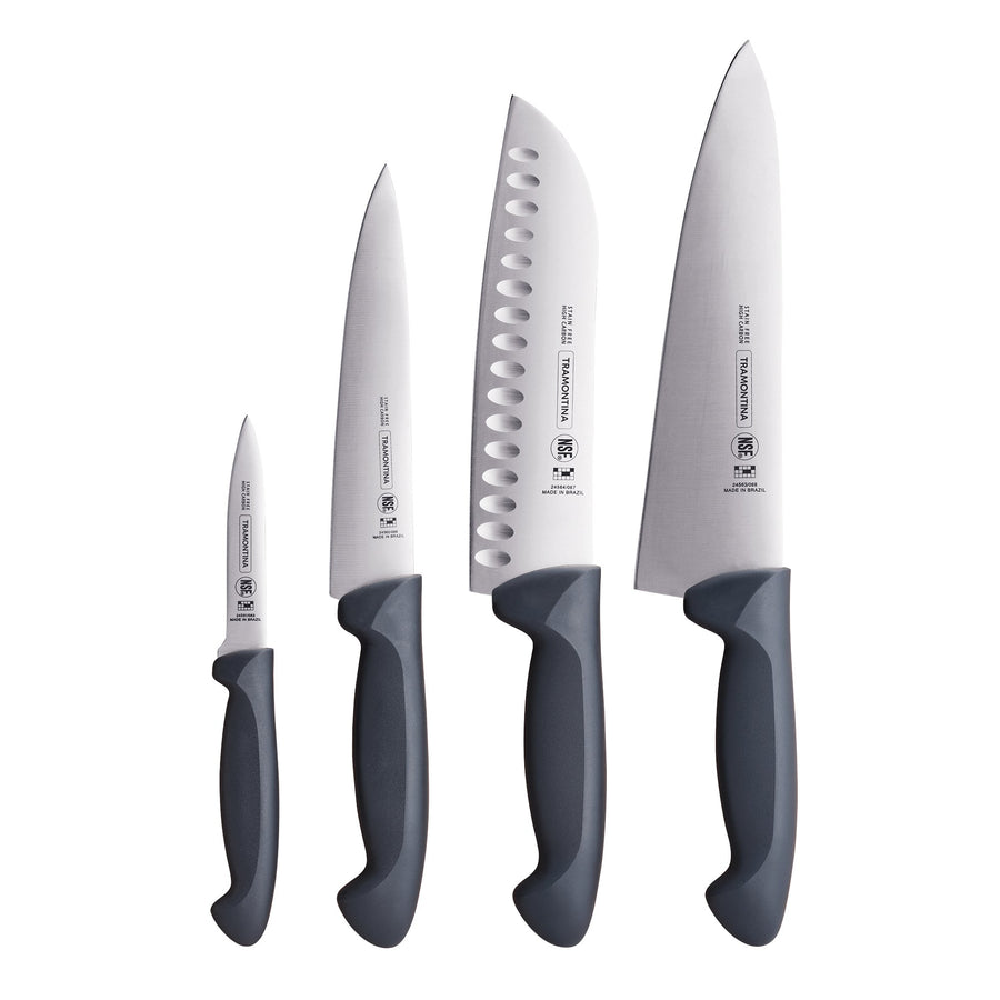 Tramontina - Cook’s Knife Set - 4 Pieces - Restaurant Equipment and Smallwares - Canadian Distribution
