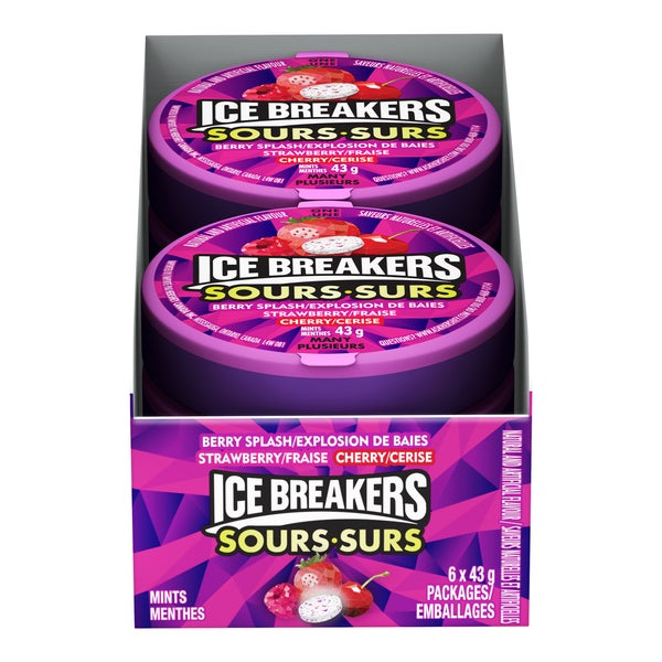 Sour Berry - 24 x 43 - Ice Breakers - Canadian Distribution