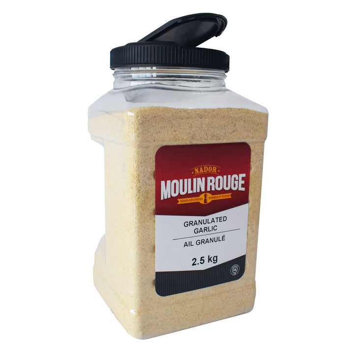 Moulin Rouge Granulated Garlic - 4 x 2.5 kg - Grocery and Food Items - Canadian Distribution