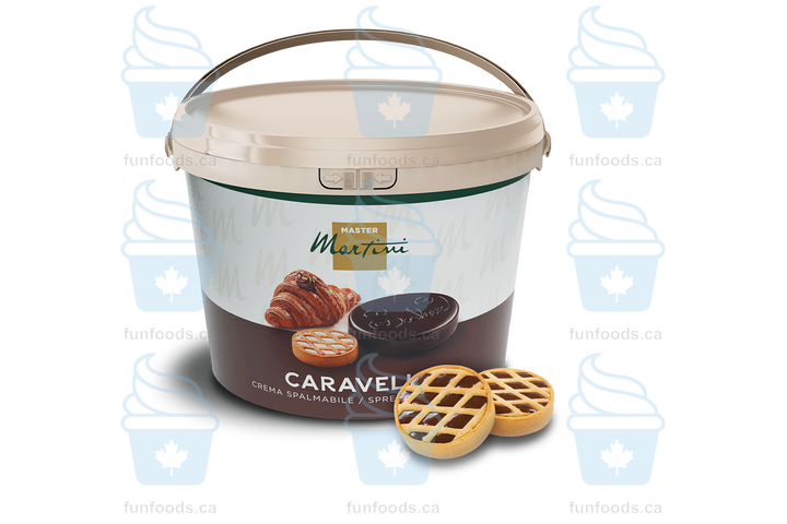 CARAVELLA FLUIFOUR
GIANDUJI' - 5 KG Bucket - Master Martini Canada - Canadian Distributor