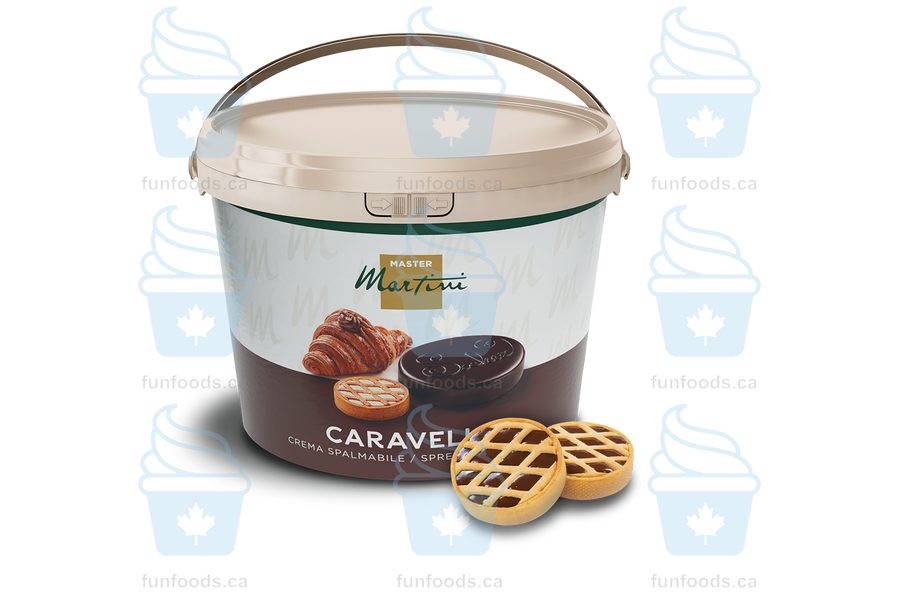 CARAVELLA FLUIFOUR
GIANDUJI' - 5 KG Bucket - Master Martini Canada - Canadian Distributor