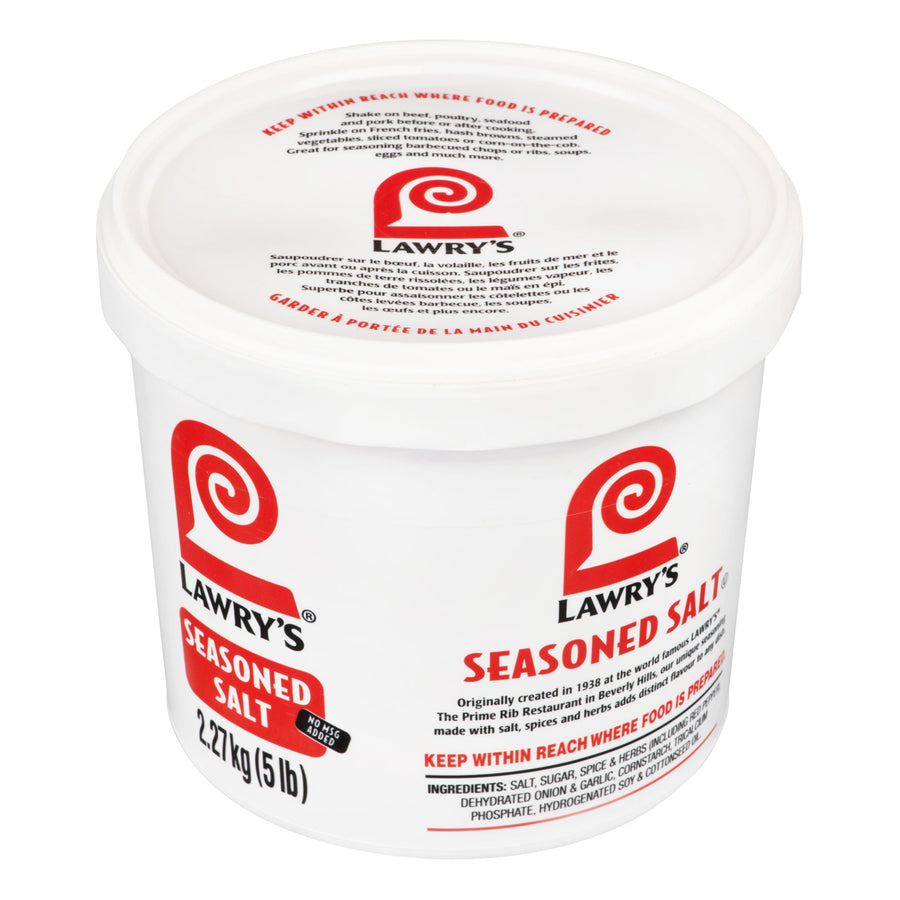 Lawry’s Seasoned Salt - 4 x 2.27 kg - Grocery and Food Items - Canadian Distribution
