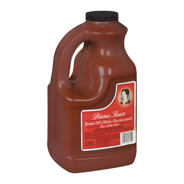 Diana Gourmet Rib and Chicken BBQ Sauce - 4 x 3.78 L - Grocery and Food Items - Canadian Distribution