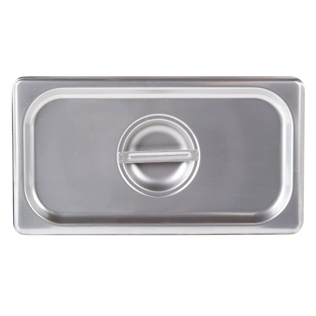 Sagetra 1/3 Size Rectangular 24-gauge 18-8 Stainless-steel Solid Cover for Anti-jam - Restaurant Equipment and Smallwares - Canadian Distribution