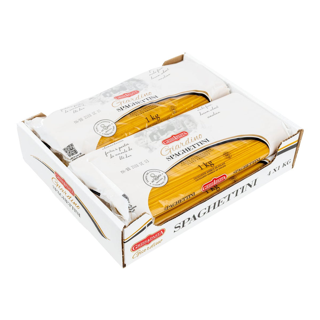 Di Giardino Spaghettini - 16 × 1 kg - Grocery and Food Items - Canadian Distribution
