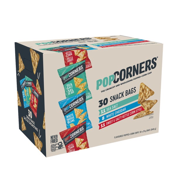 Assorted Box - 120 × 28 g - Popcorners - Canadian Distribution