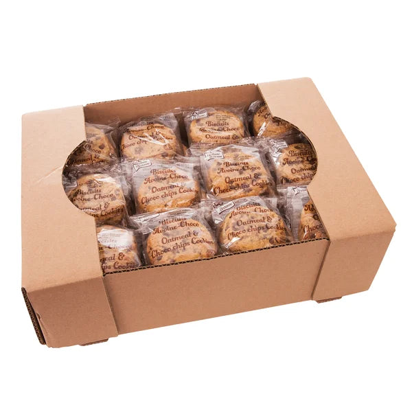 Biscuits à l'avoine et aux pépites de chocolat - 144 paquets de 2 - La Petite Bretonne - Distribution canadienne - Livraison gratuite au Canada pour les commandes de plus de 199 $ CA