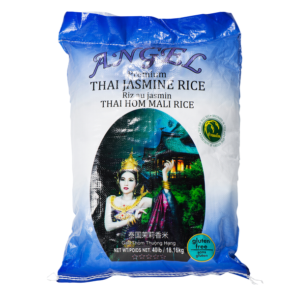 Angel Thai Jasmine Hom Mali Rice - 4 x 18.16 kg - Grocery and Food Items - Canadian Distribution
