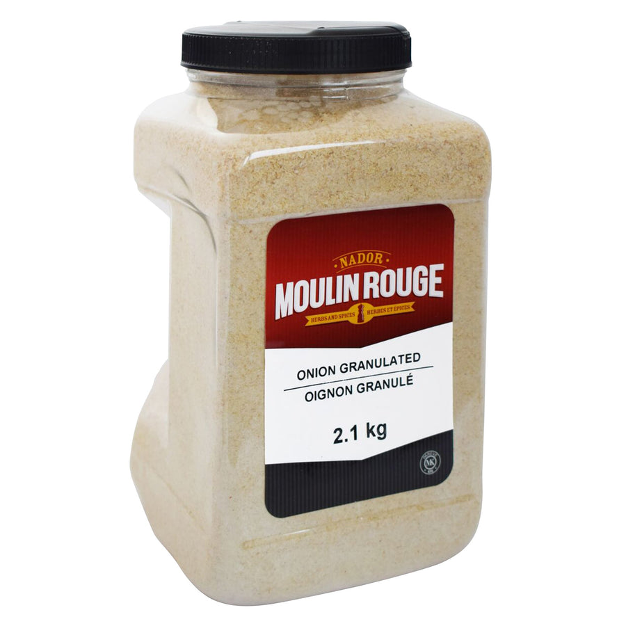 Moulin Rouge Granulated Onion - 4 x 2.1 kg - Grocery and Food Items - Canadian Distribution
