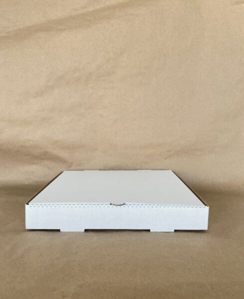 White Pizza Box 12x12x2" Plain/50bd