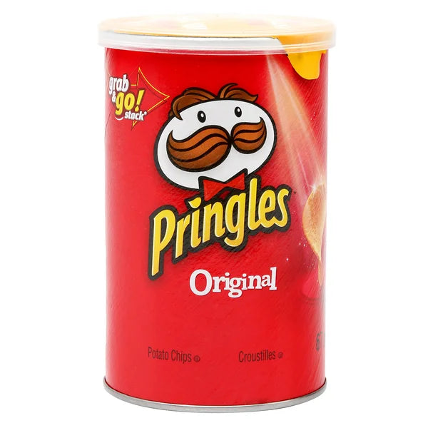 Original Potato Chips - 48 × 67 g - Pringles - Canadian Distribution