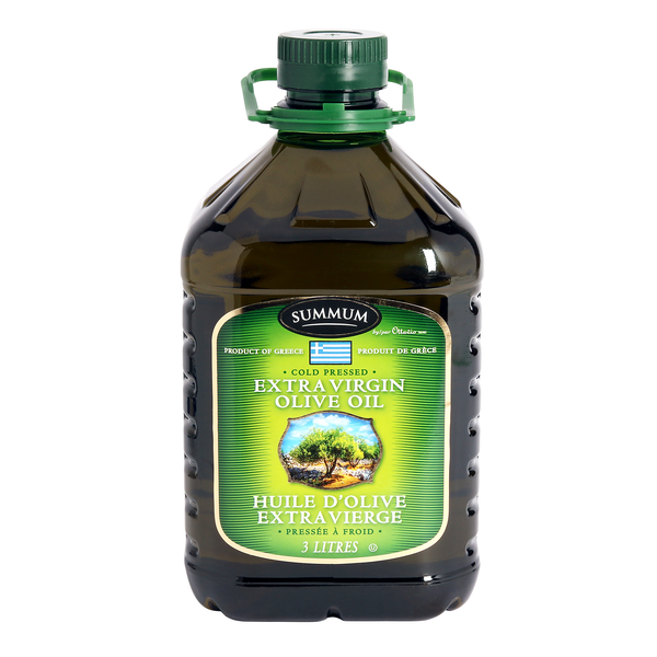 Summum Extra-virgin Olive Oil - 4 x 3 L - Grocery and Food Items - Canadian Distribution