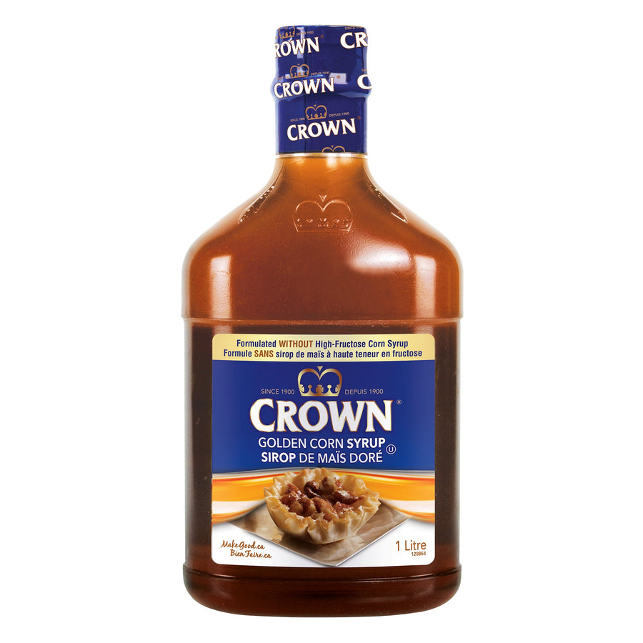 Crown Golden Corn Syrup - 4 x 1 L - Grocery and Food Items - Canadian Distribution