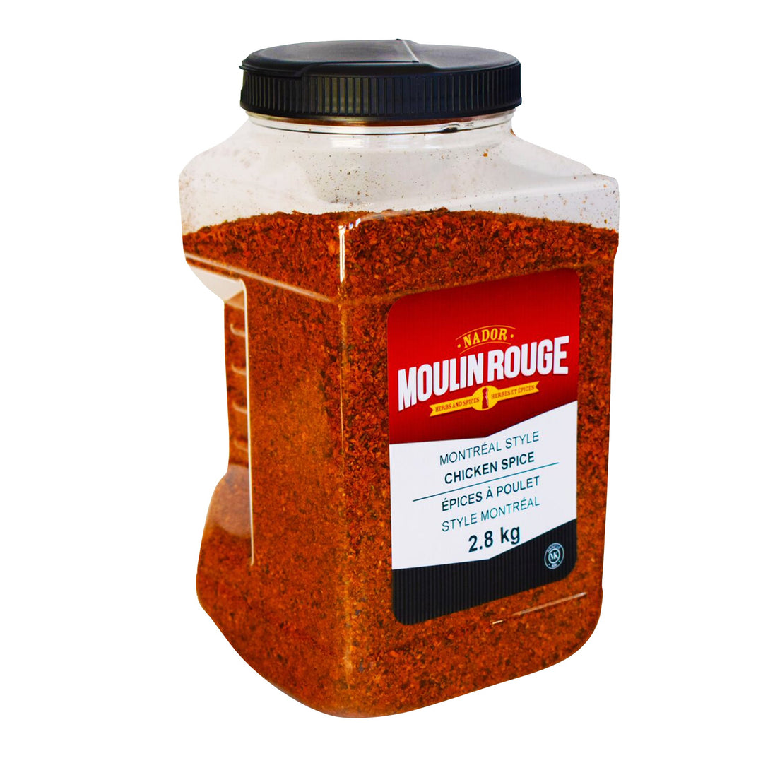 Moulin Rouge Montreal Style Chicken Spice - 4 x 2.8 kg - Grocery and Food Items - Canadian Distribution