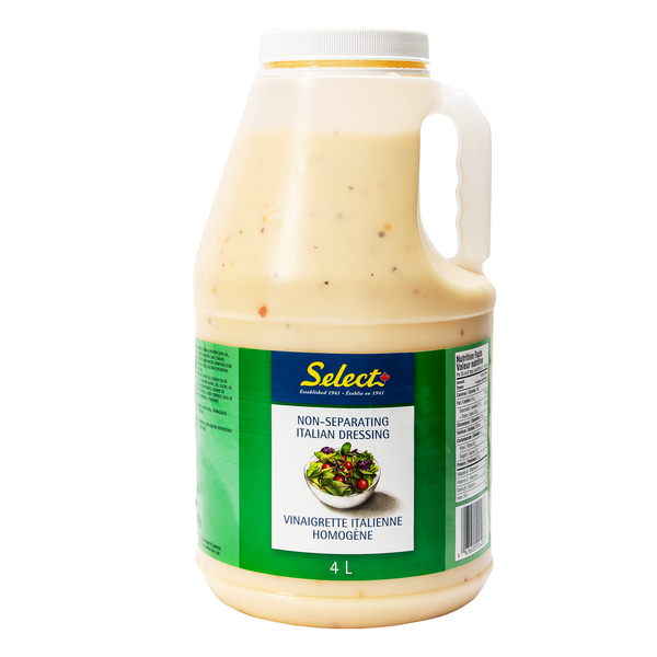 Select Italian Dressing - 4 x 4 L - Grocery and Food Items - Canadian Distribution