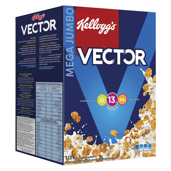 Kellogg’s Vector Cereal - 4 x 1.13 kg - Grocery and Food Items - Canadian Distribution