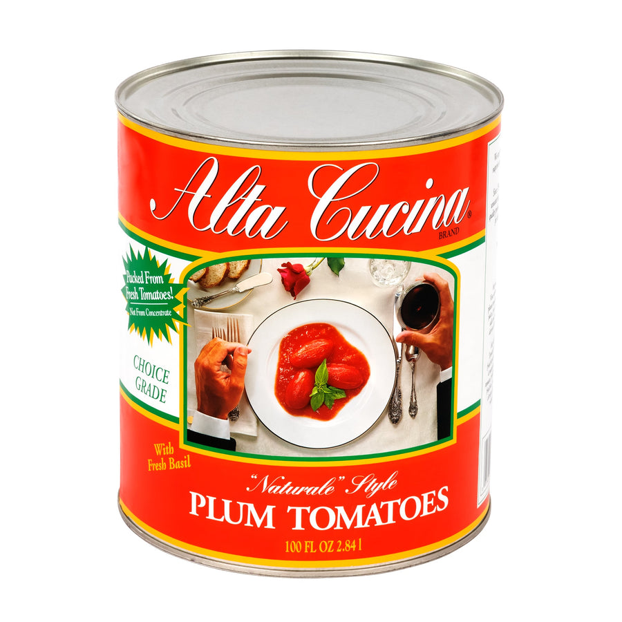 Alta Cucina Plum Tomatoes - 4 x 2.84 L - Grocery and Food Items - Canadian Distribution