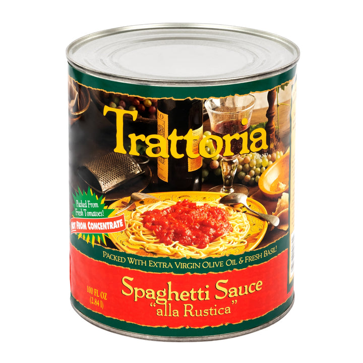 Trattoria Spaghetti Sauce - 4 x 2.84 L - Grocery and Food Items - Canadian Distribution