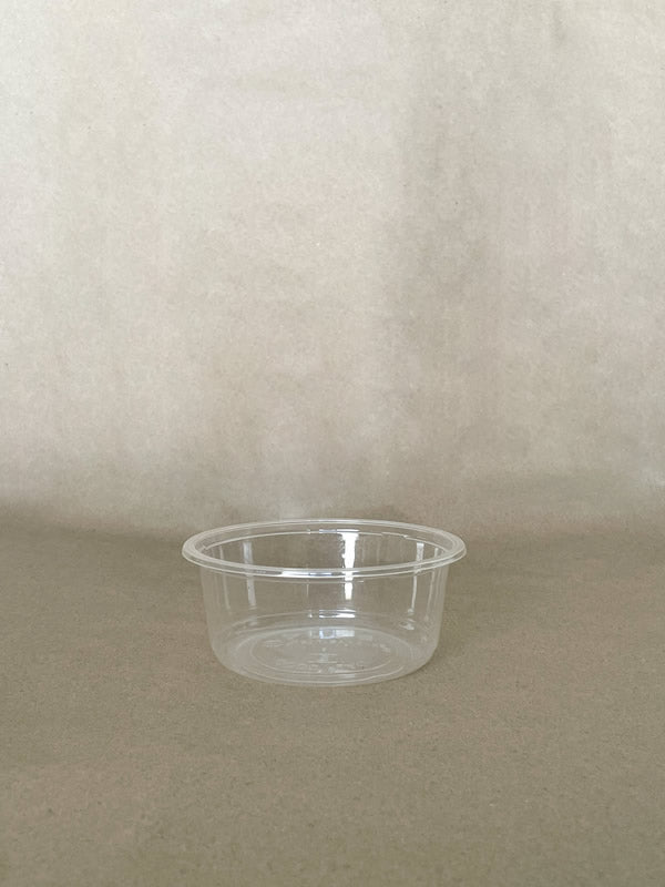 PLA Round Deli Container - 8/12/16/32 oz - 500cs BPI - Disposable Take Away Food Packaging - Canadian Distribution