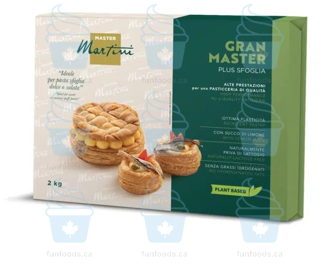 Gran Master Plus Sfoglia Margarine - 10kg Carton - Master Martini Canada - Canadian Distribution