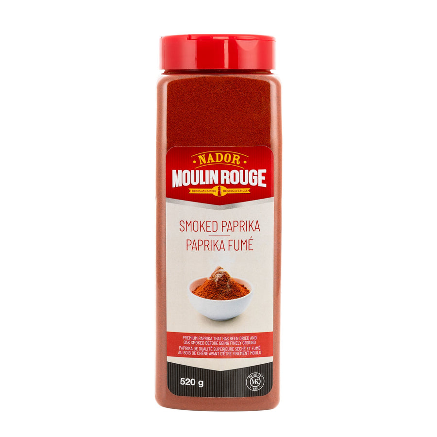Moulin Rouge Smoked Paprika - 4 x 520 g - Grocery and Food Items - Canadian Distribution