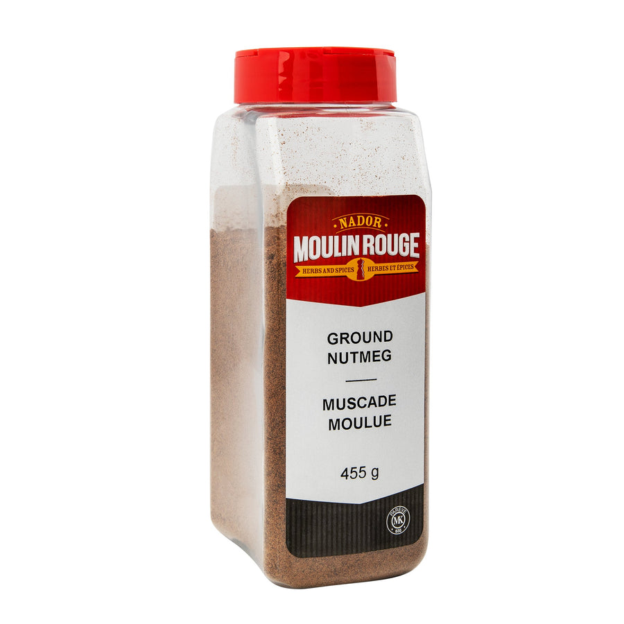 Moulin Rouge Ground Nutmeg - 4 x 455 g - Grocery and Food Items - Canadian Distribution