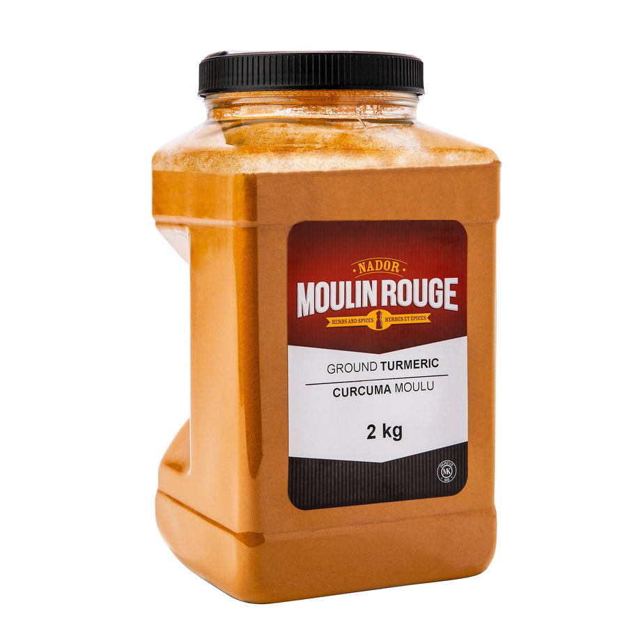 Moulin Rouge Ground Turmeric - 4 x 2 kg - Grocery and Food Items - Canadian Distribution